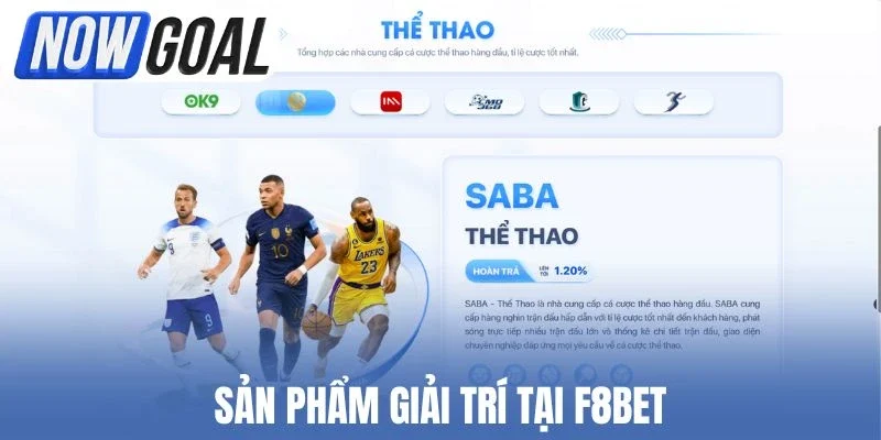 Sản phẩm giải trí tại F8bet
