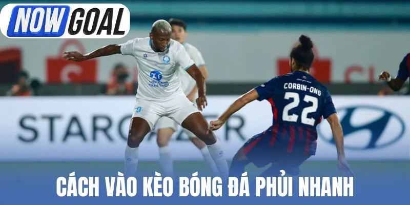 Cách vào kèo bóng đá phủi nhanh