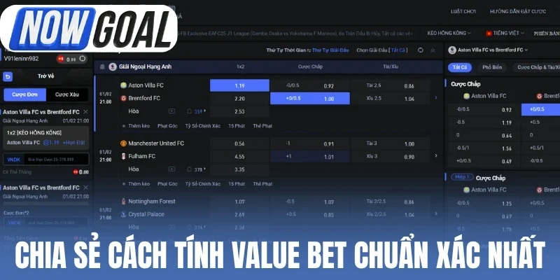 Chia sẻ cách tính Value bet chuẩn xác nhất